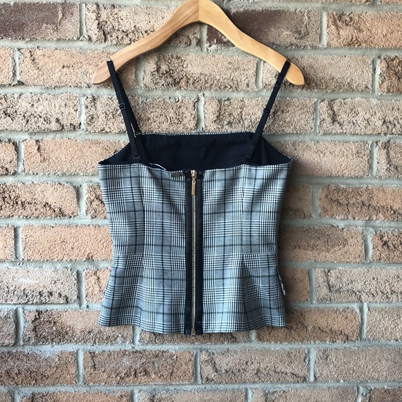Marciano Tops - **SALE**MARCIANO | Grey & black strapless bodice b…